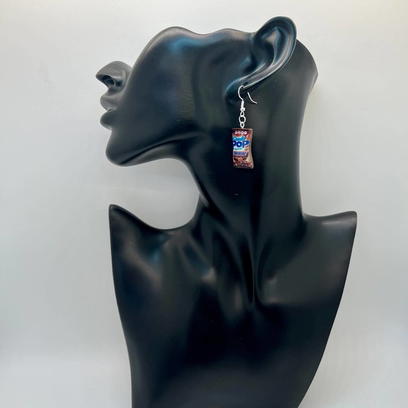 Candy Pop Earrings- Popcorn Earrings - M&M’s Earrings - Butterfinger Earrings - Picture 8 of 10